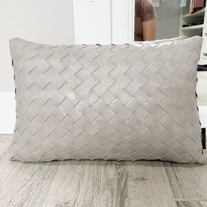 Frye Basket Weave Accent Pillow